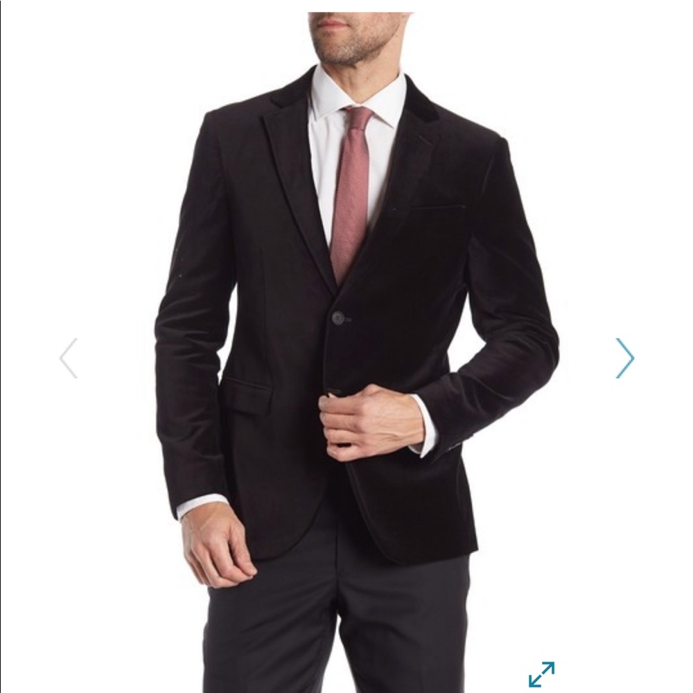 14 union black velvet spotcoat 40 regular